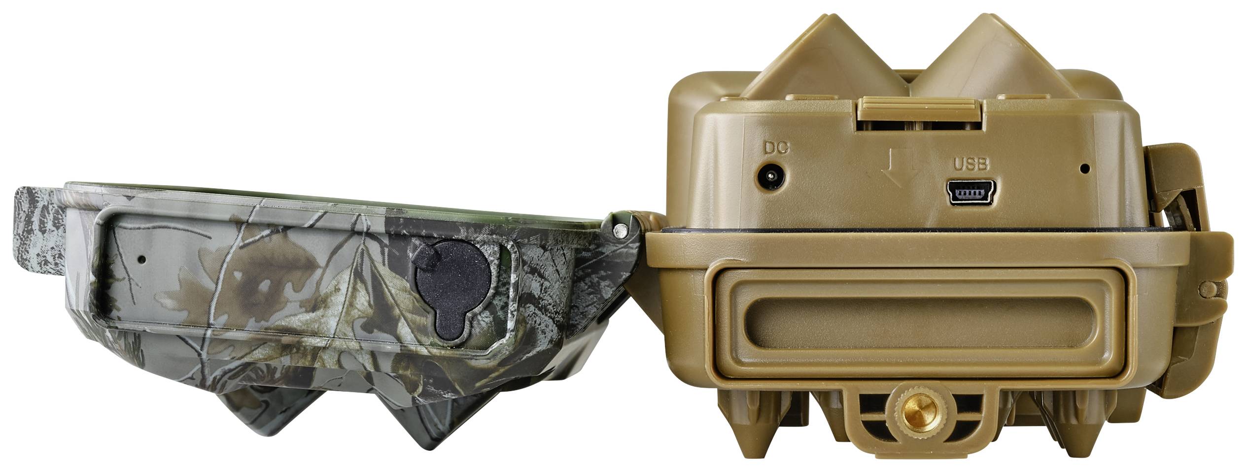 HUNTSOLR100 Wildkamera Auflösung Pixel: 5 Megapixel WLAN, inkl. Solarladegerät mit Li-Ion-Akku Army Grün