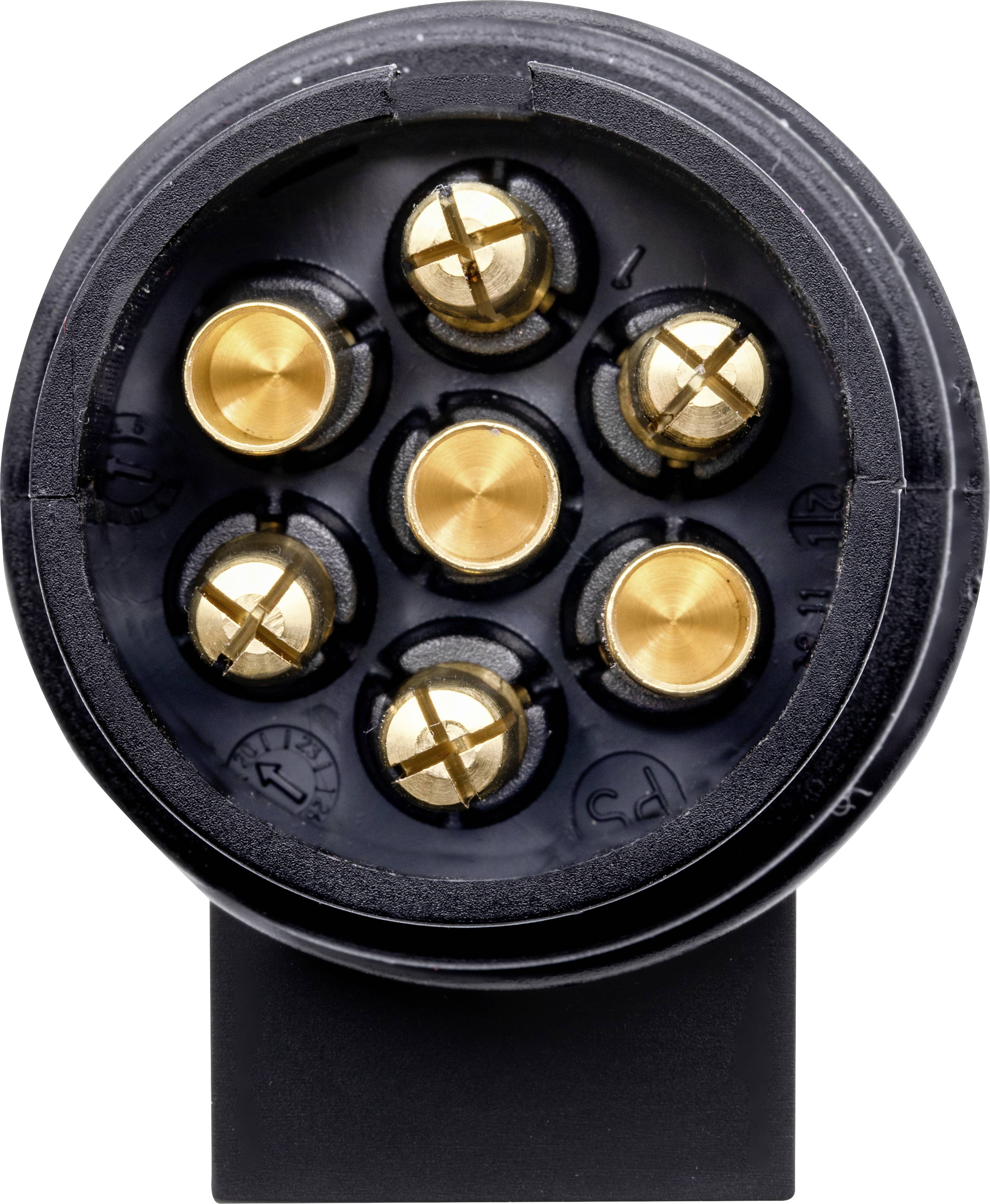 SecoRüt 70241-2 Anhänger-Steckdosentester 12V Pole:7/13