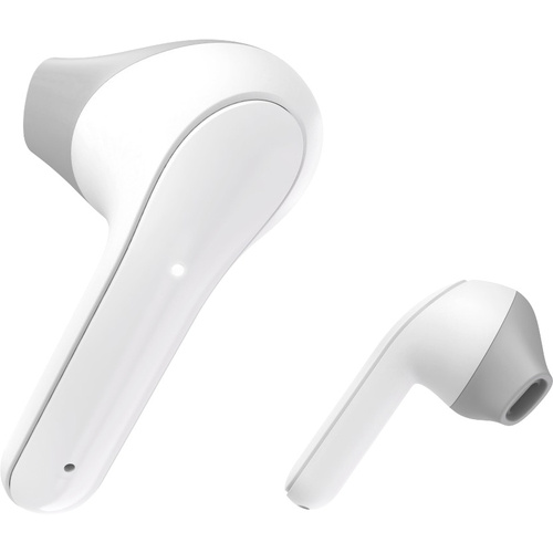 Hama Freedom Light In Ear Kopfhörer Bluetooth® Weiß Headset,  Touch-Steuerung | voelkner