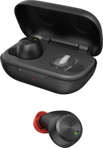 Hama Spirit Chop In Ear Kopfhörer Bluetooth® Schwarz Headset, Touch-Steuerung, Wasserabweisend