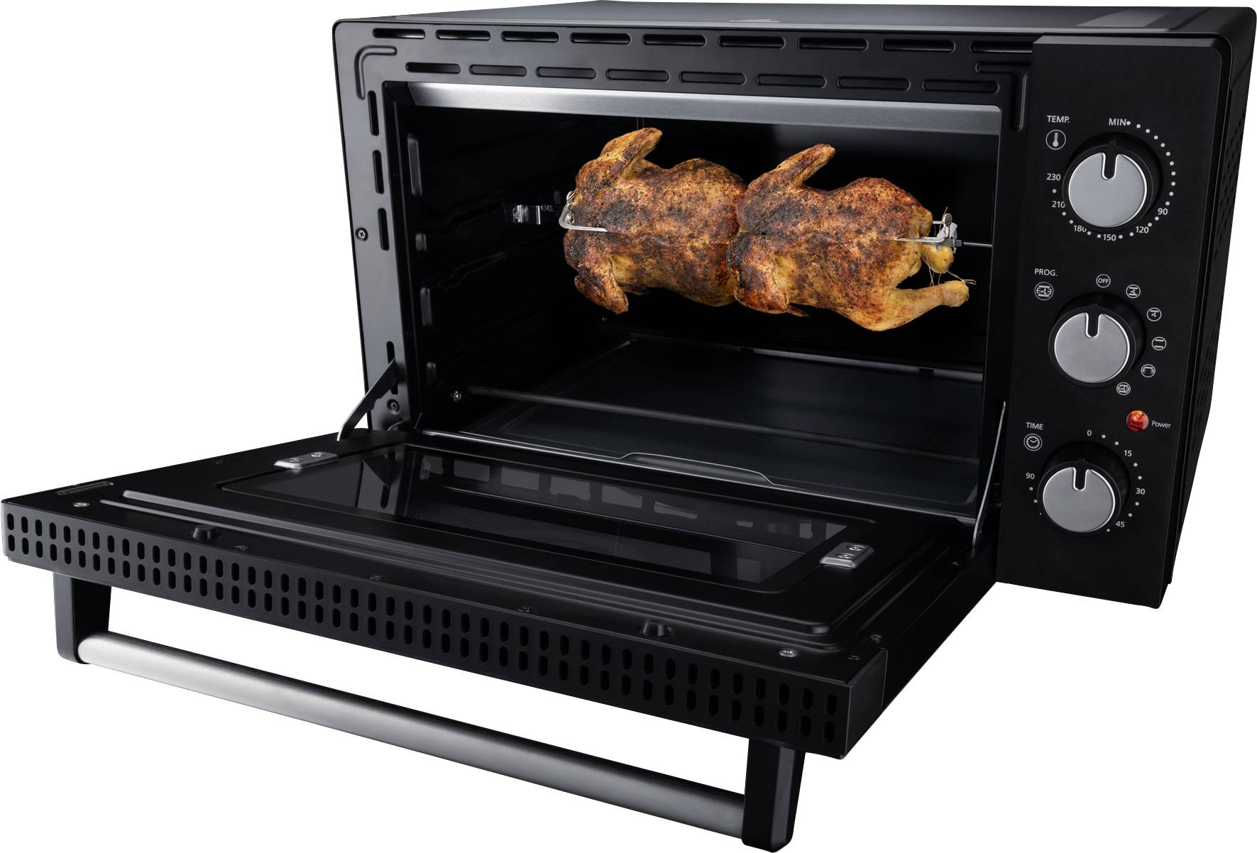 Steba KB M42 Minibackofen Timerfunktion, Antihaftbeschichtung, Umluft-Funktion 42l