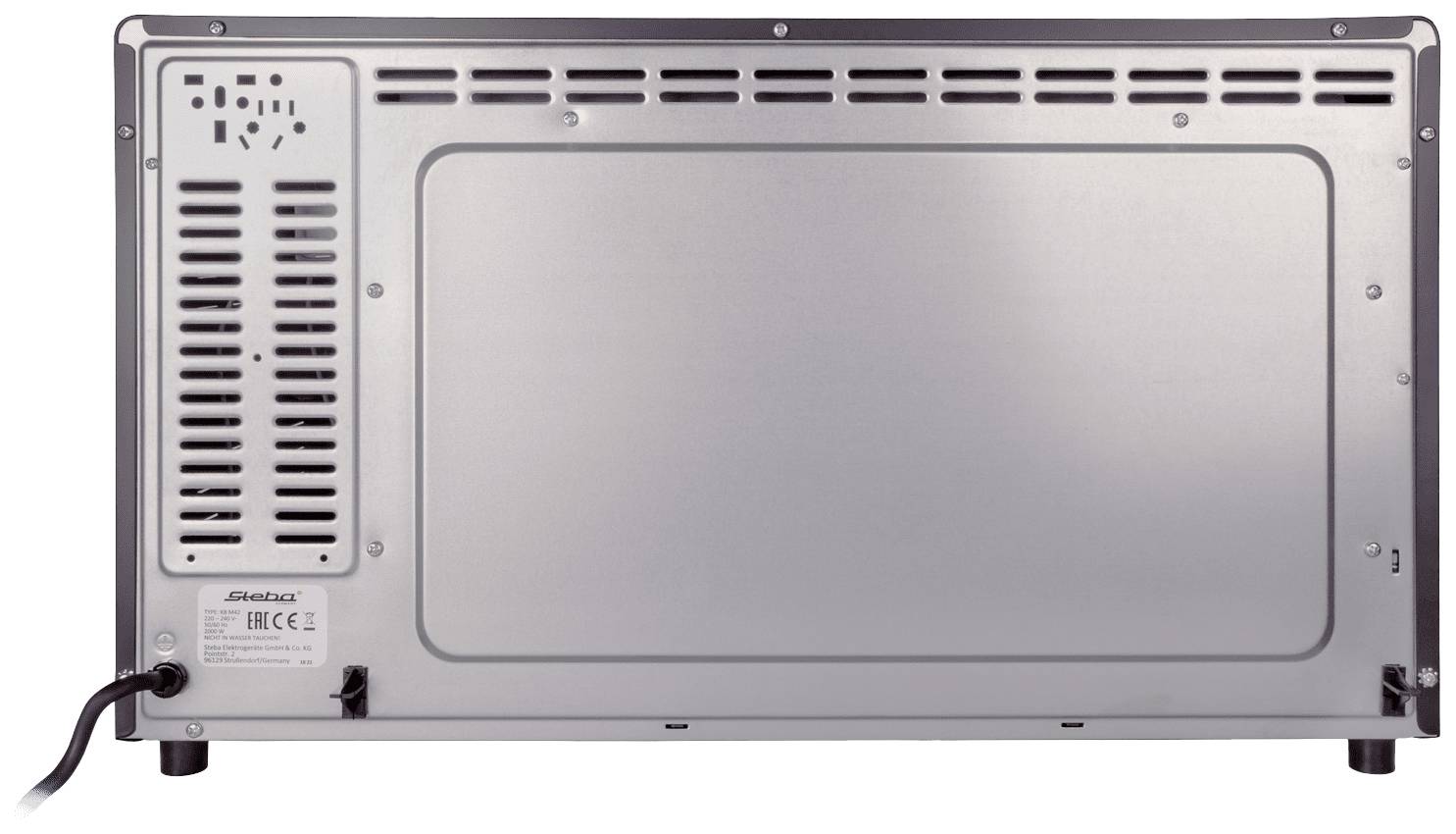 Steba KB M42 Minibackofen Timerfunktion, Antihaftbeschichtung, Umluft-Funktion 42l