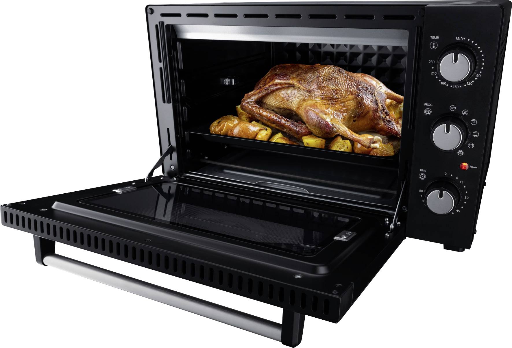 Steba KB M60 Minibackofen Timerfunktion, Umluft-Funktion, Antihaftbeschichtung 60l