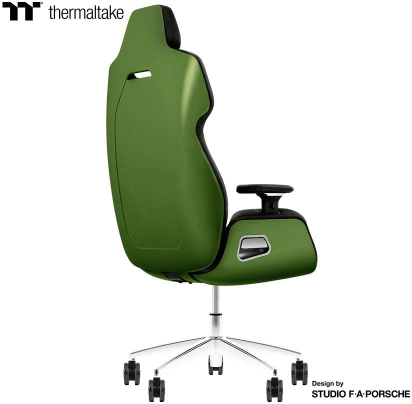 Thermaltake Argent E700 Gaming-Stuhl Racing-Grün
