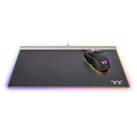 Thermaltake ARGENT MP1 RGB Gaming-Mauspad Beleuchtet Schwarz Thermaltake ARGENT MP1 RGB Gaming-Mauspad Beleuchtet Schwarz