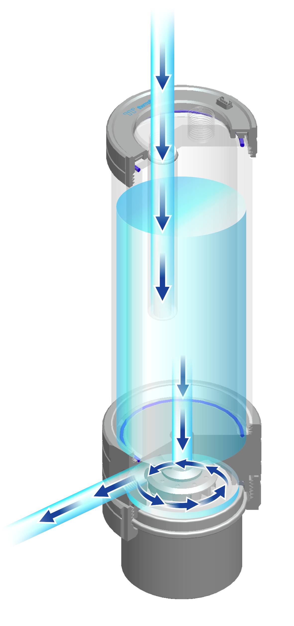 Thermaltake Pacific PR32-D5 Wasserkühlung-Ausgleichsbehälter