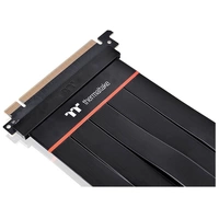Thermaltake PCIe Riser Kabel PCIe 4.0 PCIe x16 Stecker, PCIe x16 Buchse 0.60m Schwarz AC-059-CO1OTN-C1 Thermaltake PCIe Riser Kabel PCIe 4.0 PCIe x16 Stecker, PCIe x16 Buchse 0.60m Schwarz AC-059-CO1OTN-C1