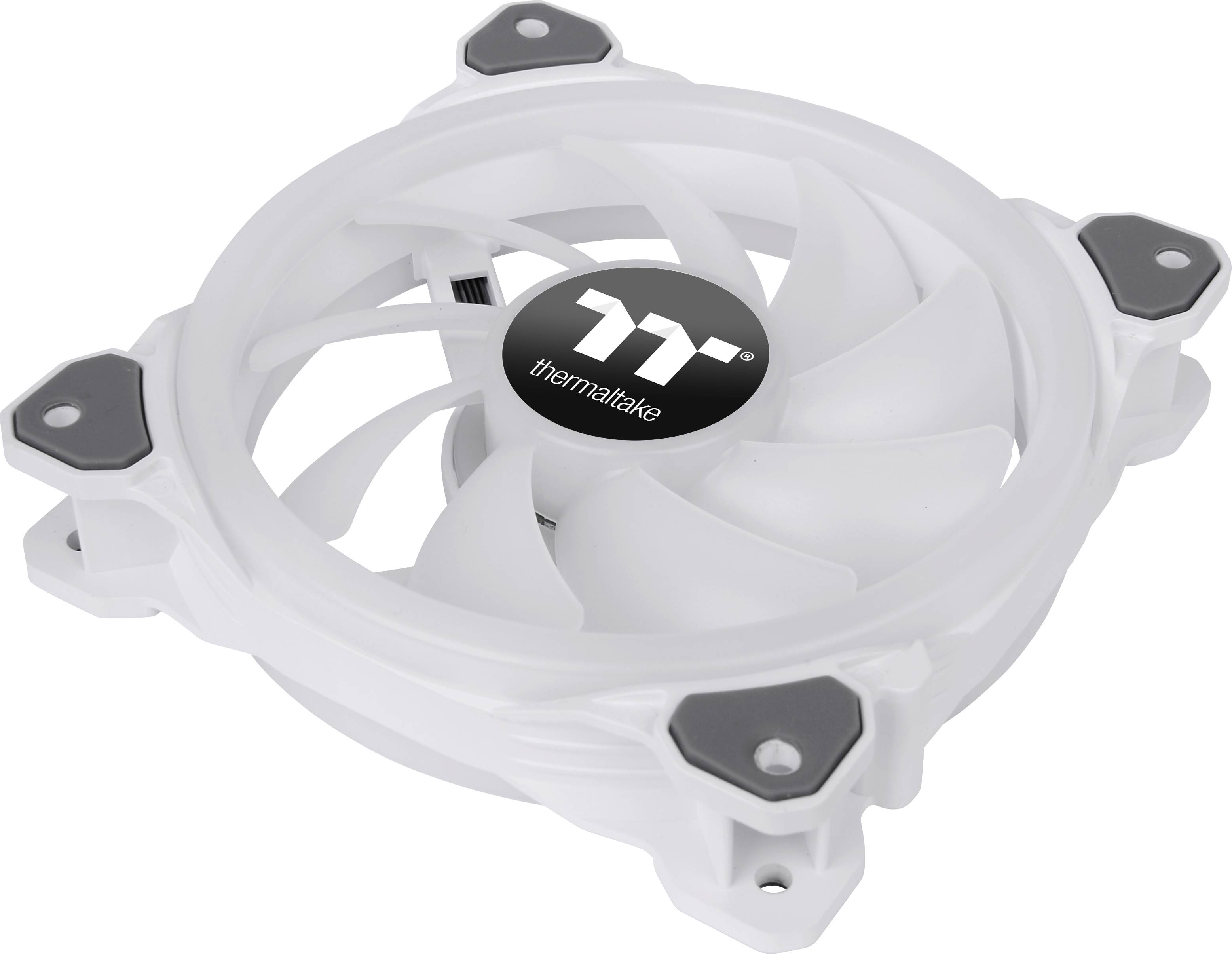 Thermaltake Riing Trio 12 RGB Radiator Fan White TT Premium Edition PC-Gehäuse-Lüfter Weiß (B x H x T) 120 x 25 x 120mm inkl