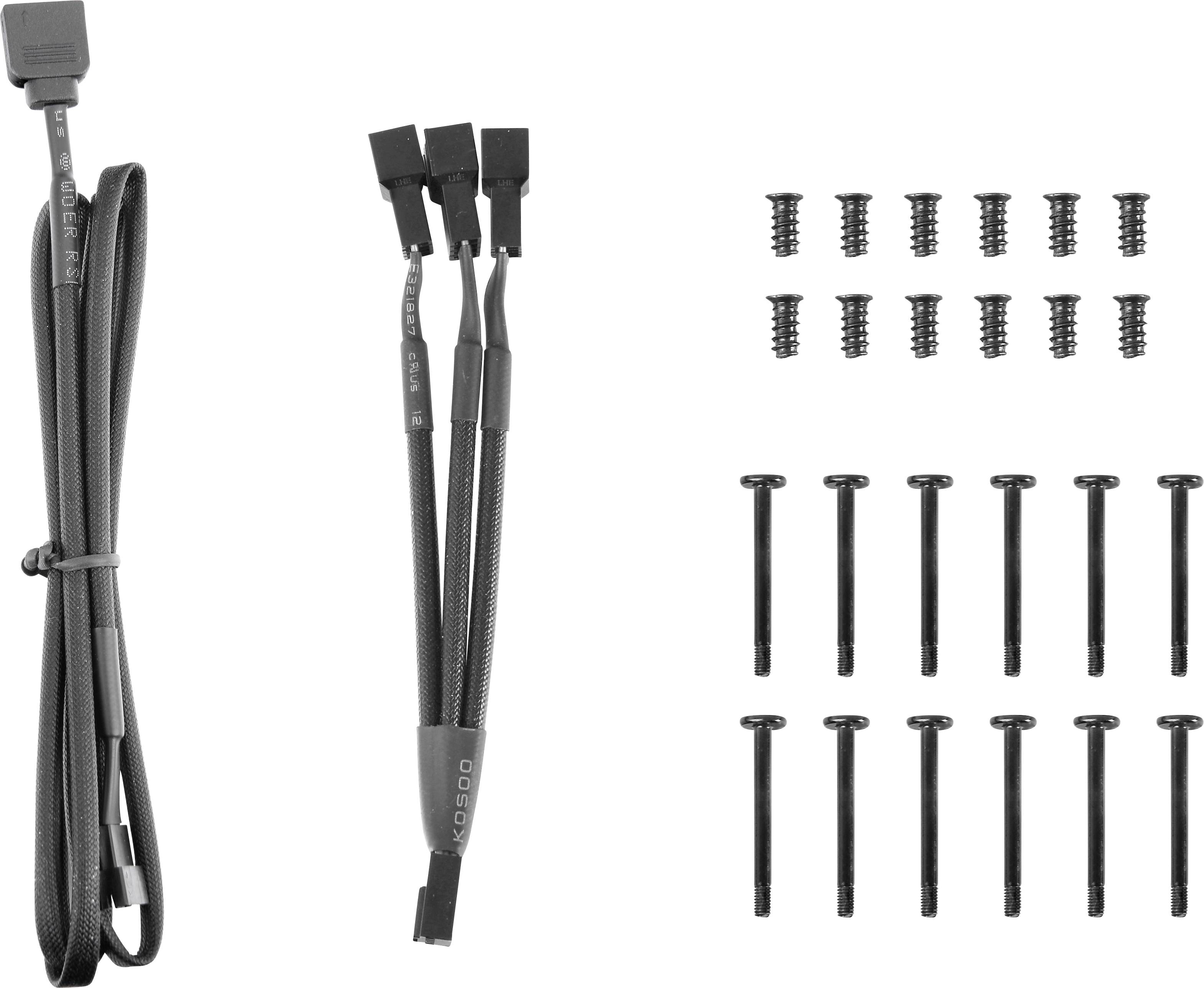 Thermaltake Pure 12 ARGB Sync Radiator Fan White TT Premium Edition PC-Gehäuse-Lüfter Weiß, RGB (B x H x T) 120 x 25 x 120mm inkl