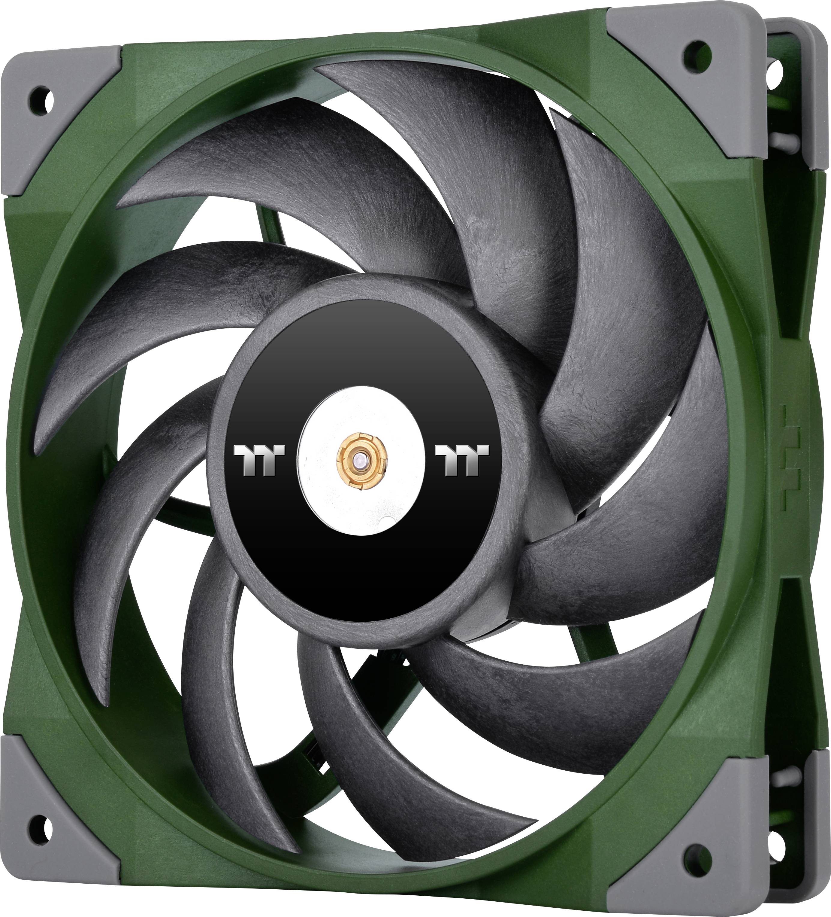 Thermaltake TOUGHFAN 12 Radiator Fan PC-Gehäuse-Lüfter Racing-Grün (B x H x T) 120 x 25 x 120 mm