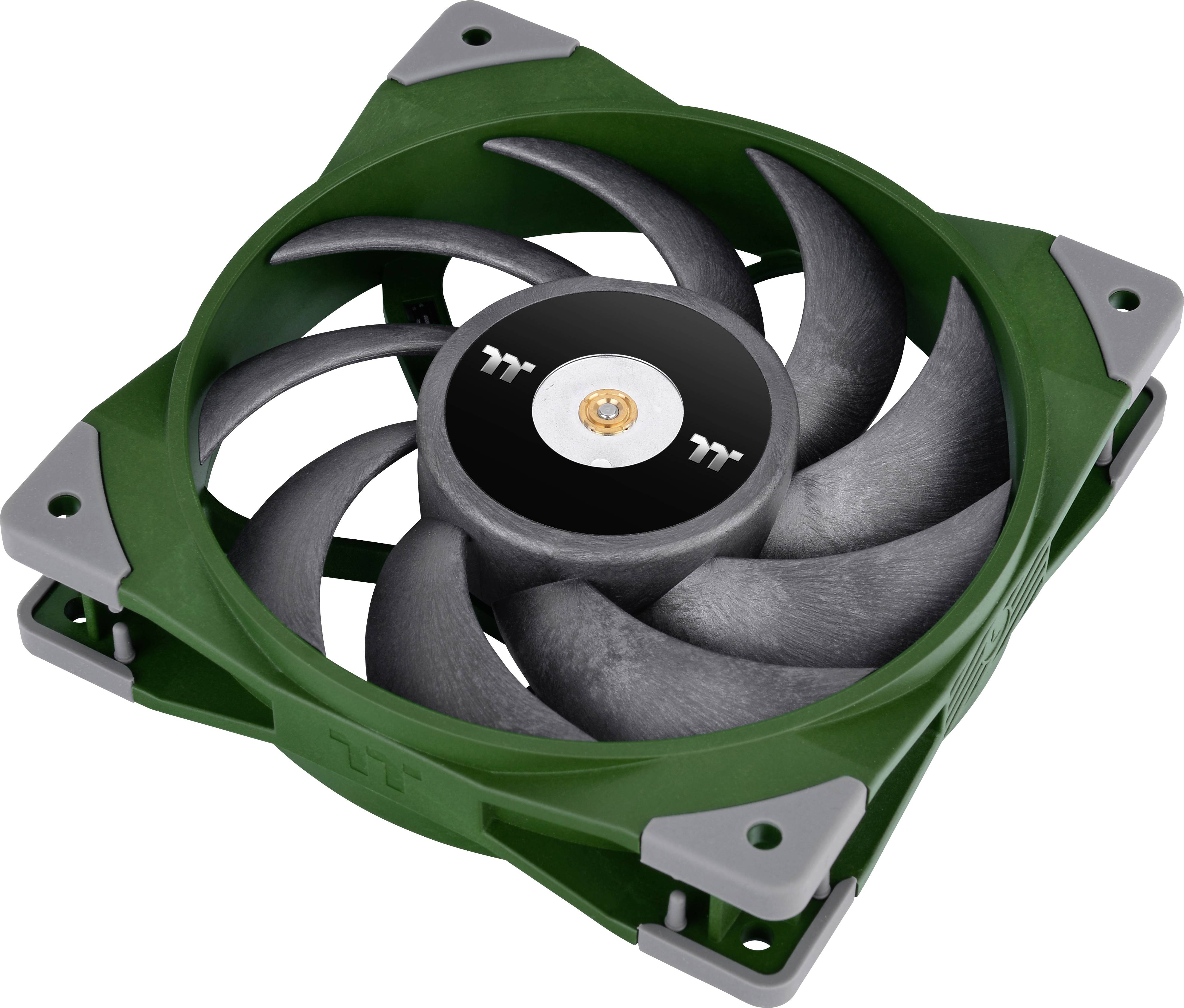 Thermaltake TOUGHFAN 12 Radiator Fan PC-Gehäuse-Lüfter Racing-Grün (B x H x T) 120 x 25 x 120 mm