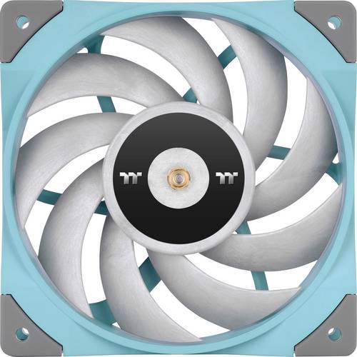 Thermaltake TOUGHFAN 12 Radiator Fan PC-Gehäuse-Lüfter Türkis (B x H x T) 120 x 25 x 120 mm