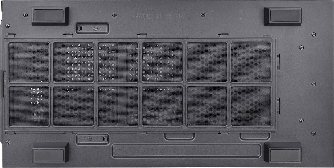 Thermaltake Divider 500 TG ARGB Midi-Tower PC-Gehäuse Schwarz 3 Vorinstallierte LED Lüfter, 1 vorinstallierter Lüfter