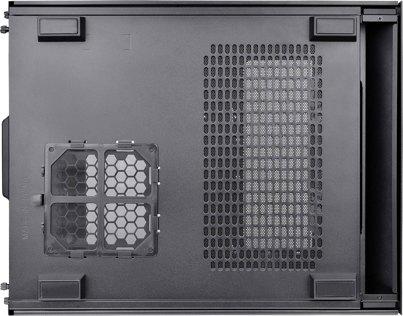 Thermaltake Divider 200 TG Air Black Micro-Tower PC-Gehäuse Schwarz 2 vorinstallierte Lüfter, Seitenfenster, Staubfilter