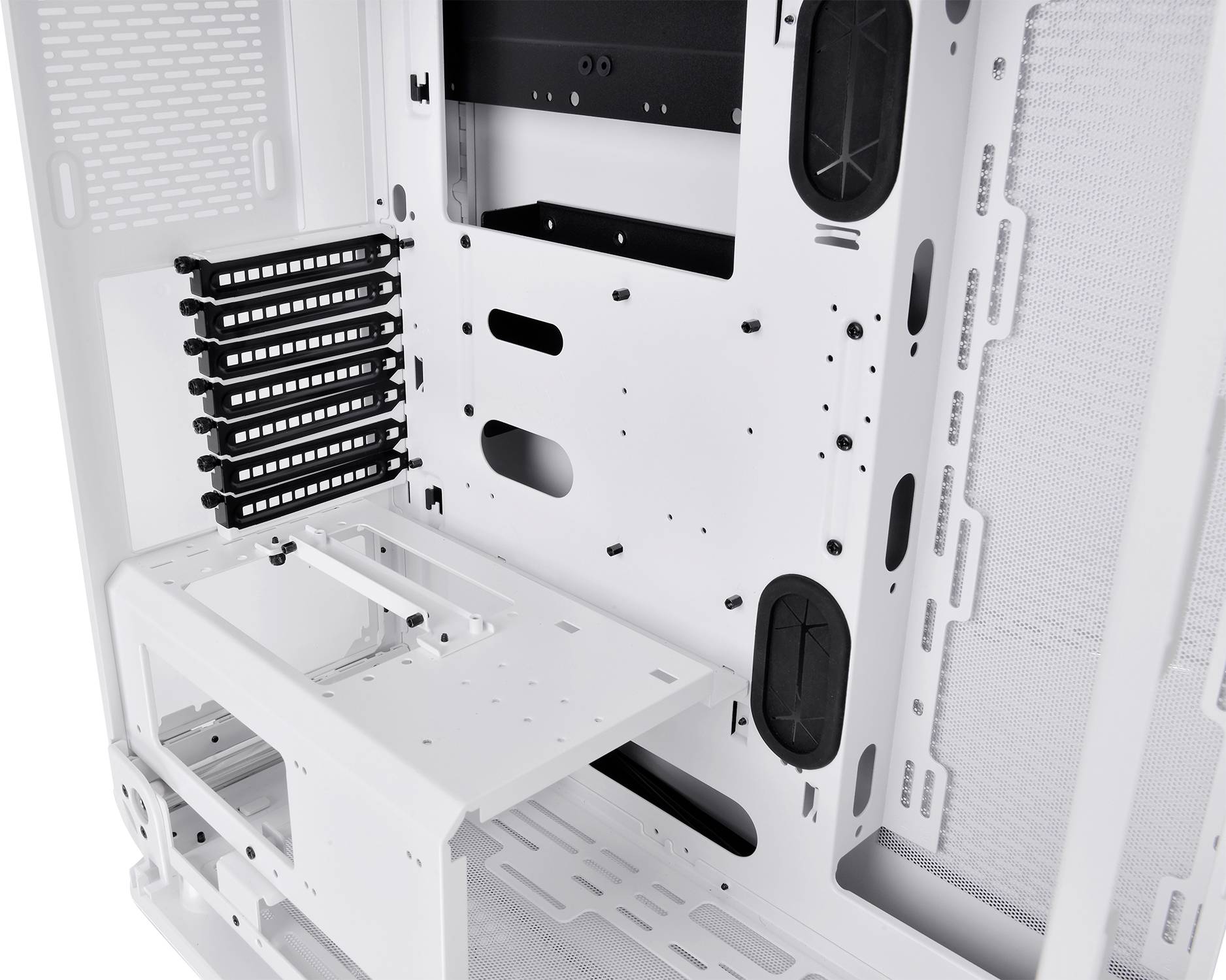 Thermaltake Core P6 TG Snow White Midi-Tower PC-Gehäuse Weiß Seitenfenster