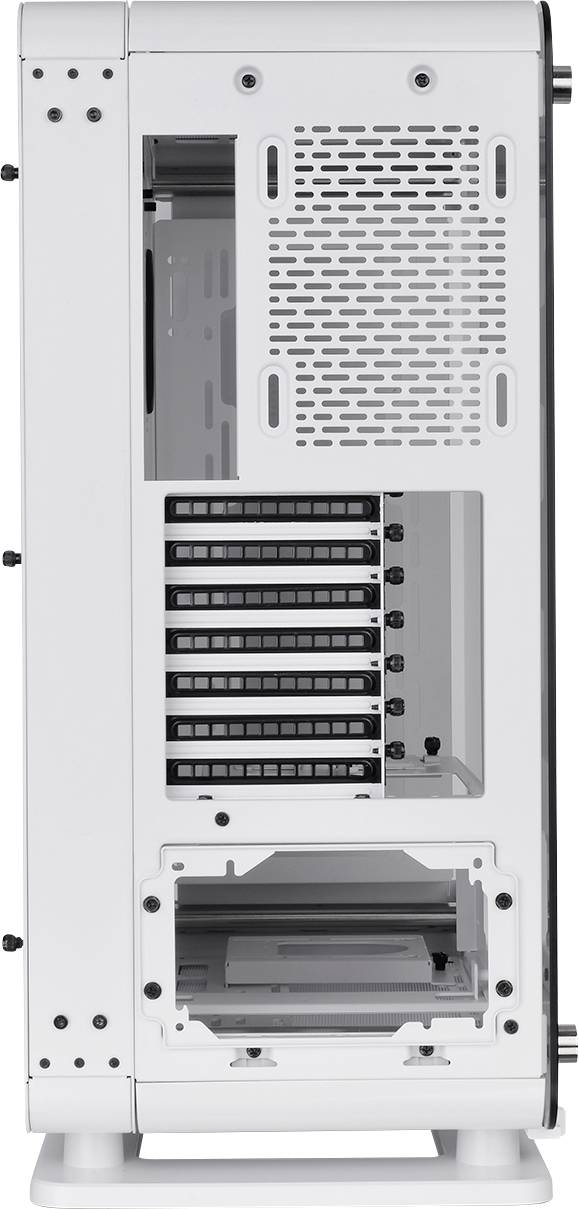 Thermaltake Core P6 TG Snow White Midi-Tower PC-Gehäuse Weiß Seitenfenster