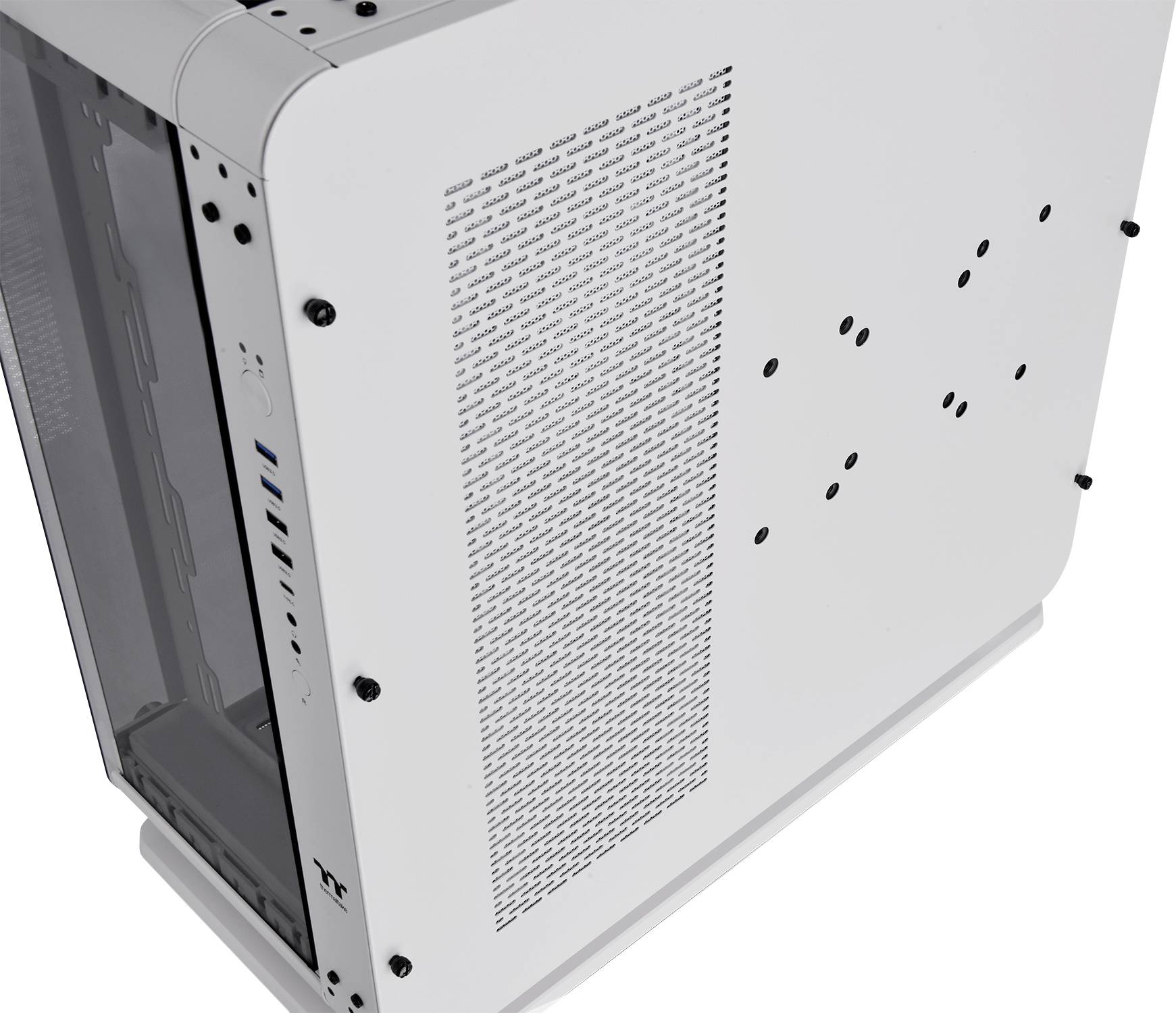 Thermaltake Core P6 TG Snow White Midi-Tower PC-Gehäuse Weiß Seitenfenster