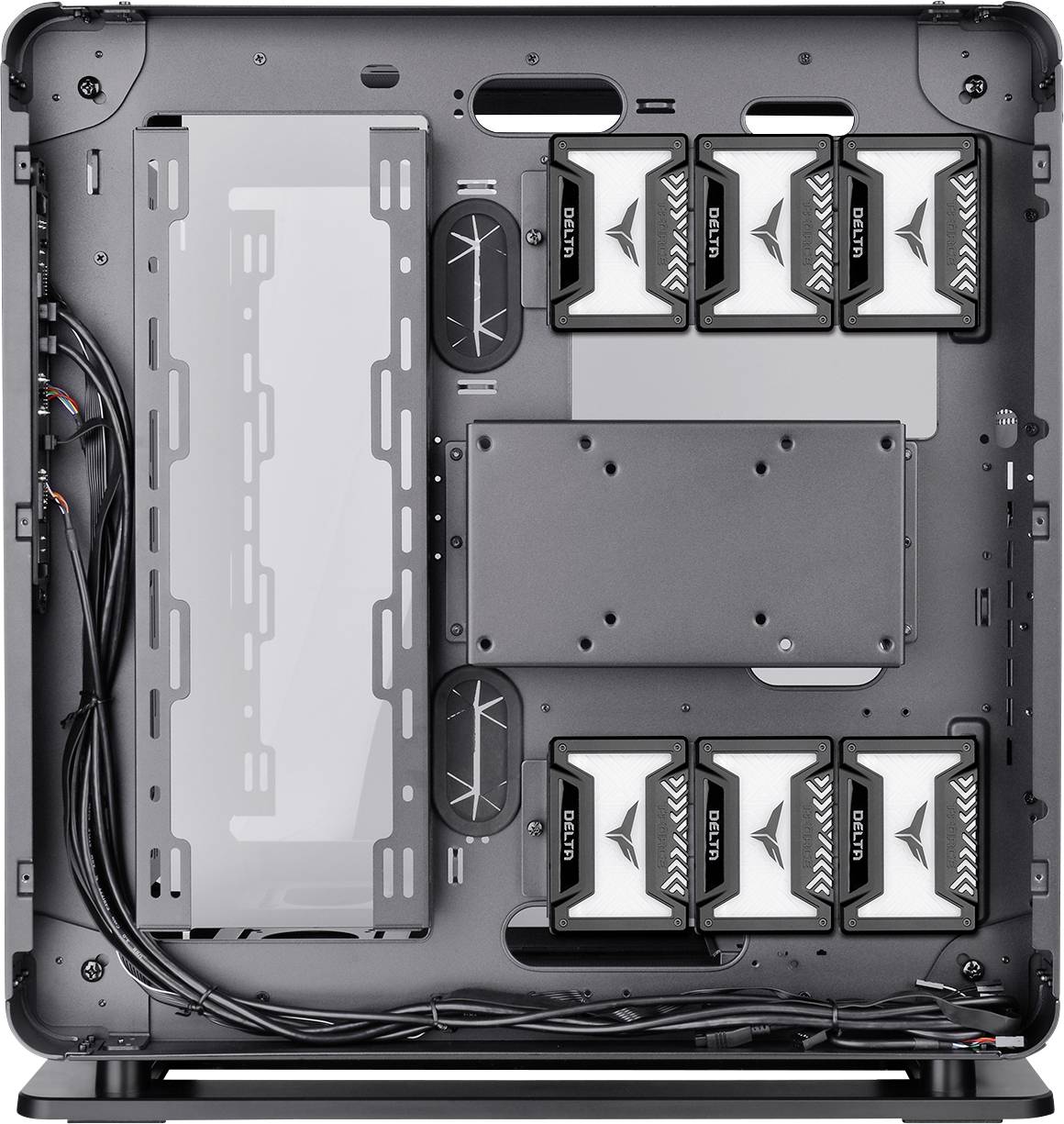 Thermaltake Core P6 TG Black Midi-Tower PC-Gehäuse Schwarz Seitenfenster