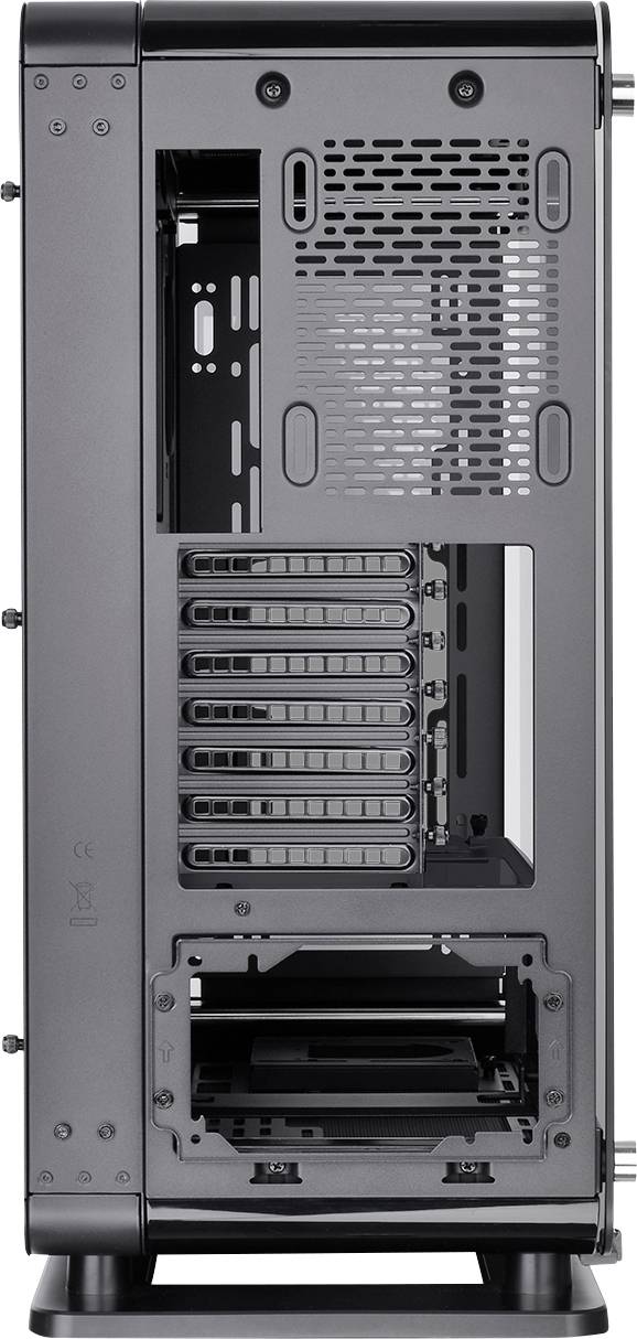 Thermaltake Core P6 TG Black Midi-Tower PC-Gehäuse Schwarz Seitenfenster