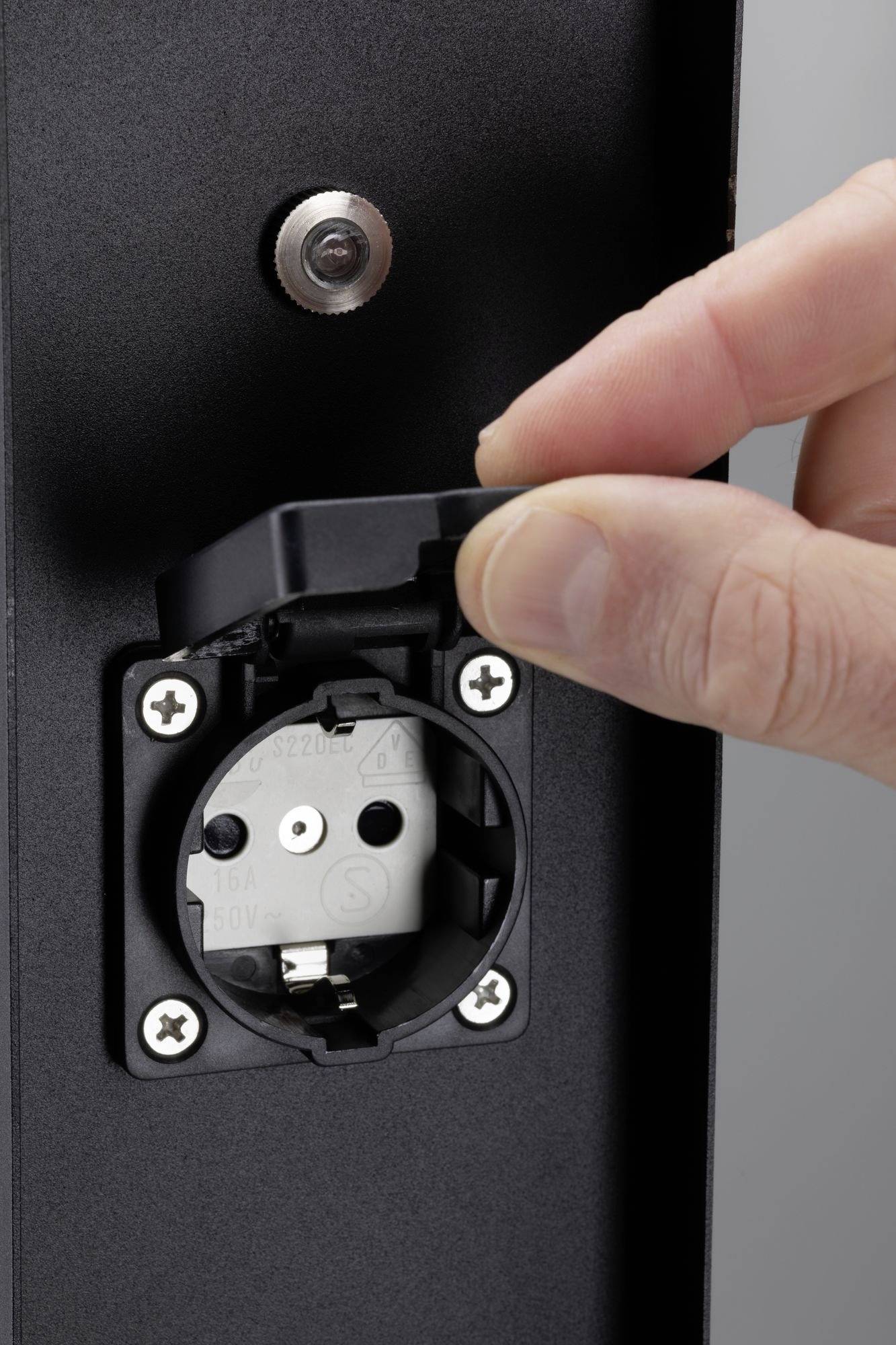 Paulmann 94315 Gartensteckdose Anthrazit