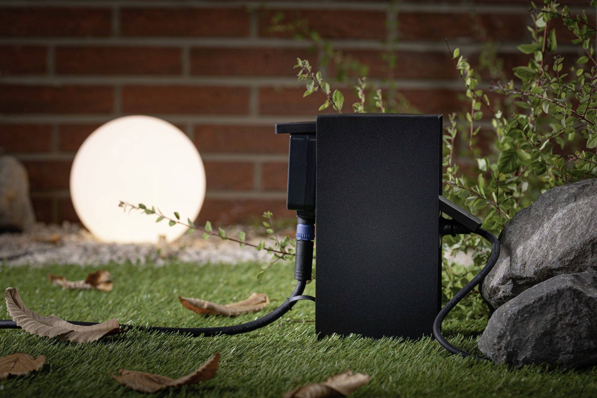 Paulmann 94313 Gartensteckdose Anthrazit