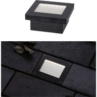 Paulmann 94578 Domenic Solar-Einbauleuchte 0.1W Warmweiß Schwarz Paulmann 94578 Domenic Solar-Einbauleuchte 0.1W Warmweiß Schwarz