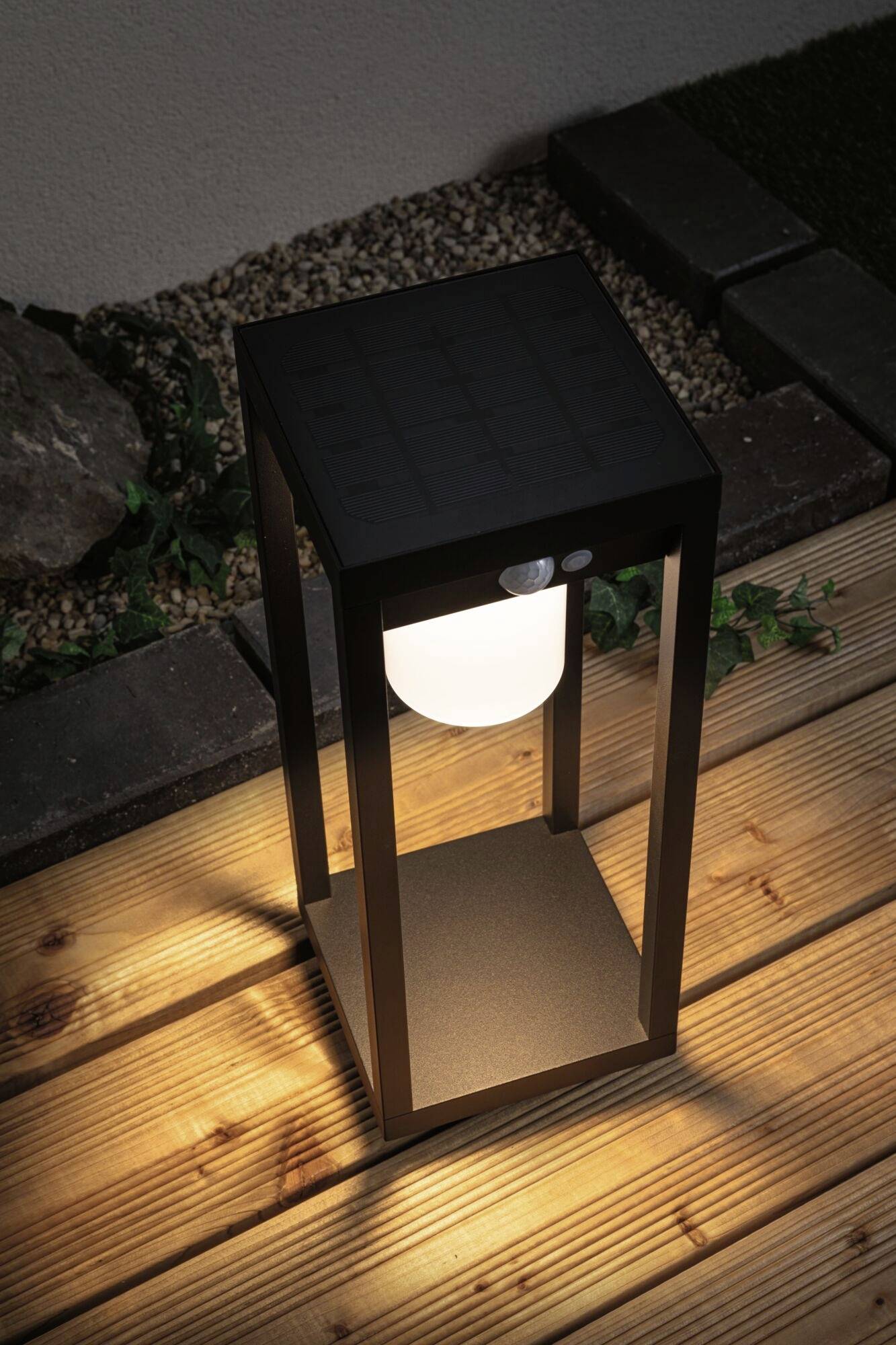 Paulmann 94573 Marisol Solar-Dekoleuchte 5.5W Warmweiß Schwarz