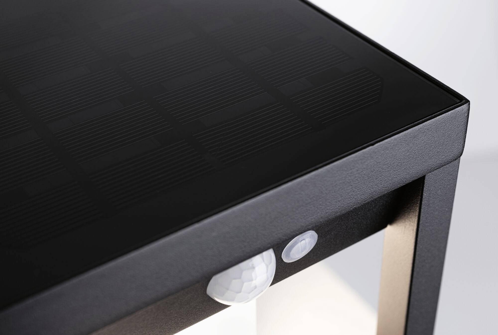 Paulmann 94572 Marisol Solar-Wandlampe 5.5W Warmweiß Schwarz