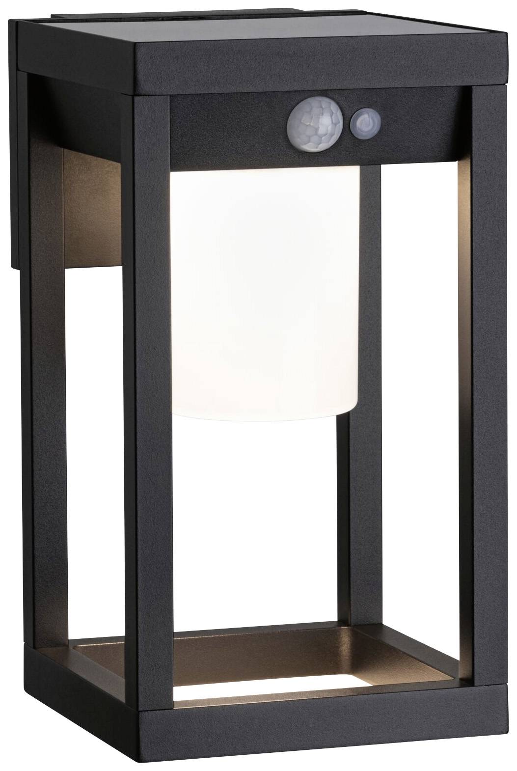 Paulmann 94572 Marisol Solar-Wandlampe 5.5W Warmweiß Schwarz