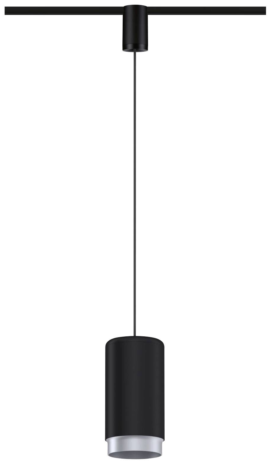 Paulmann URail Pend Corus Hochvolt-Schienensystem-Leuchte URail E27 Schwarz