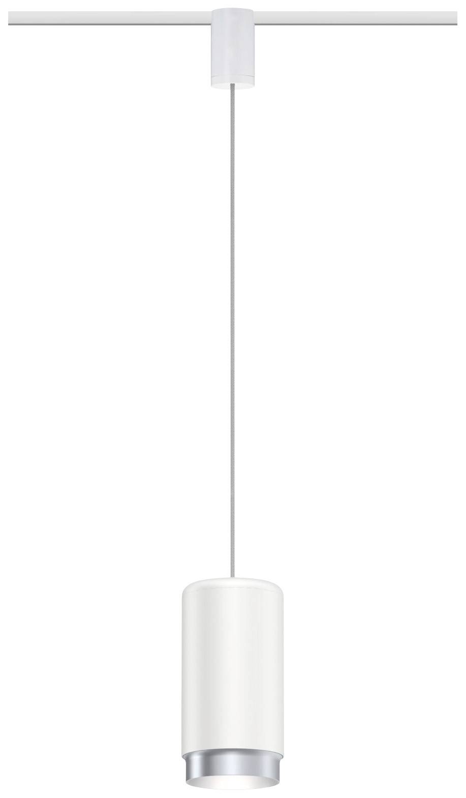 Paulmann URail Pend Corus Hochvolt-Schienensystem-Leuchte URail E27 Weiß