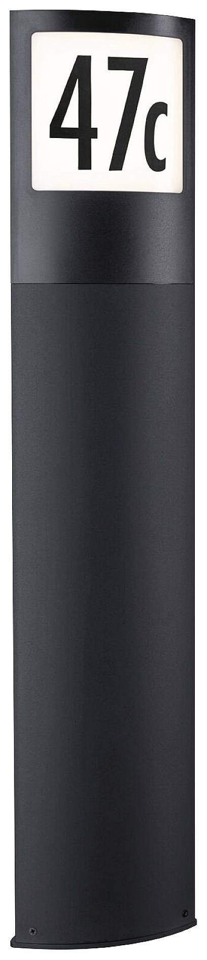 Paulmann 94514 LED-Pollerleuchte Anthrazit