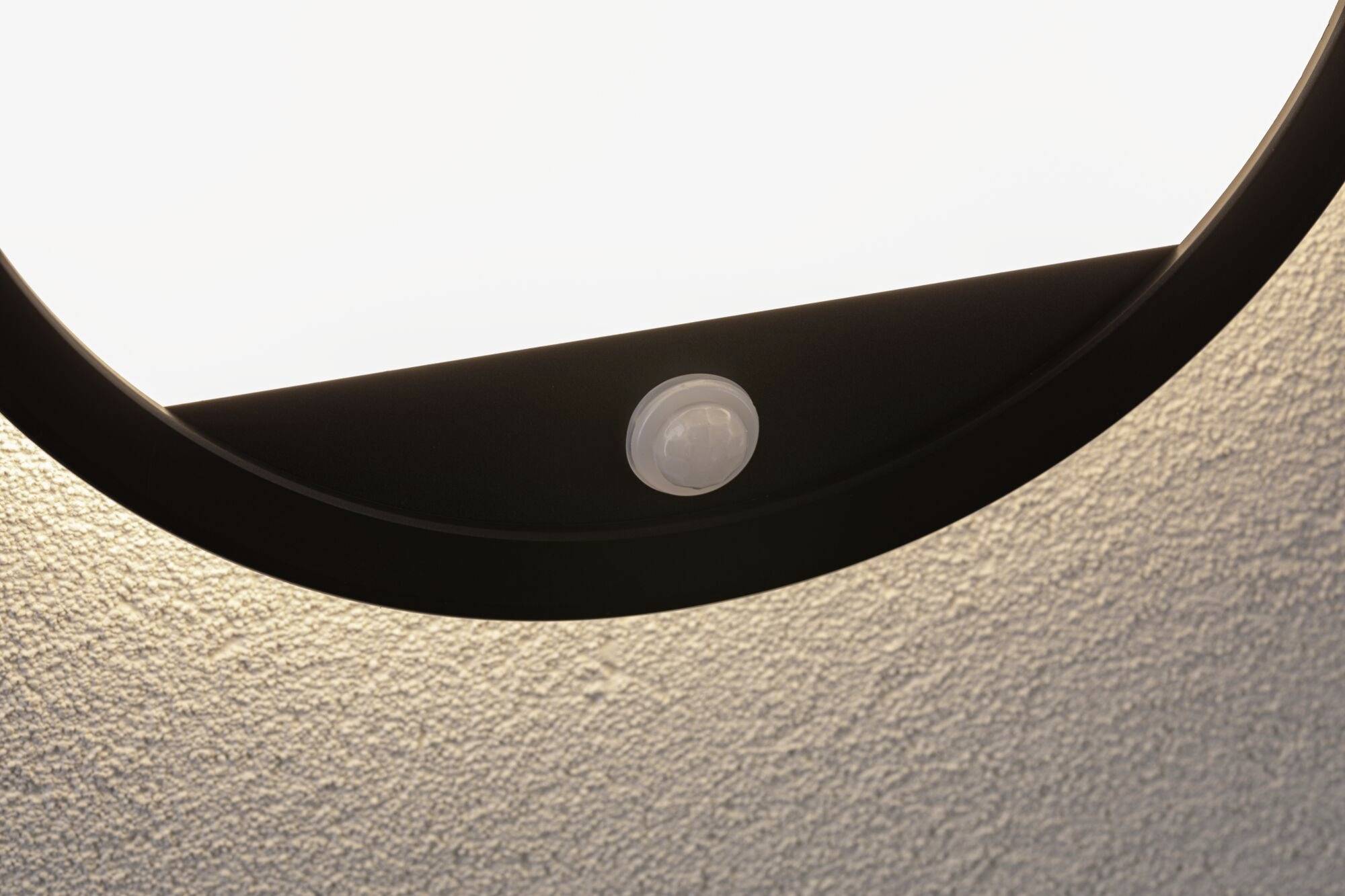 Paulmann Lamina PIR 94664 LED-Außenwandleuchte mit Bewegungsmelder 15W Schwarz
