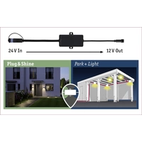 Paulmann 94550 Park + Light Carportleuchten-System Schwarz Paulmann 94550 Park + Light Carportleuchten-System Schwarz