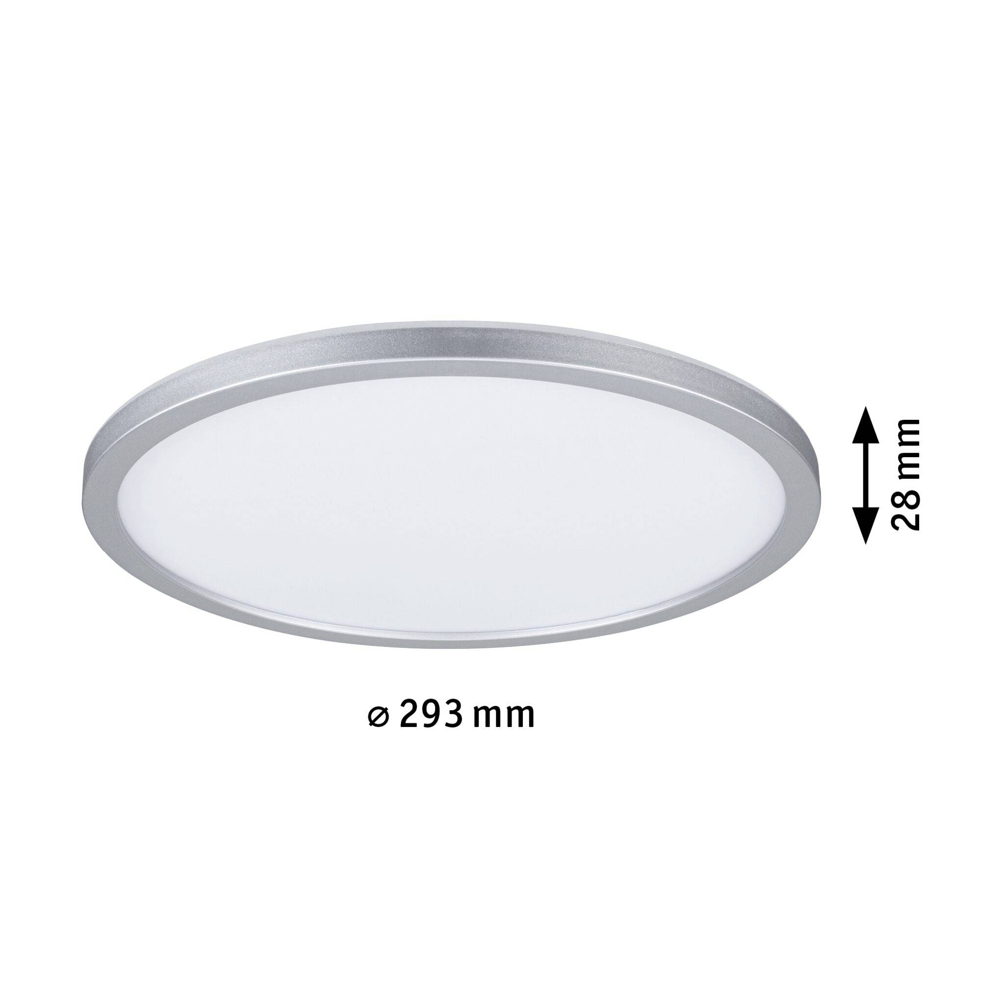 Paulmann Atria Shine 71005 LED-Deckenleuchte 16W Neutralweiß Chrom (matt)