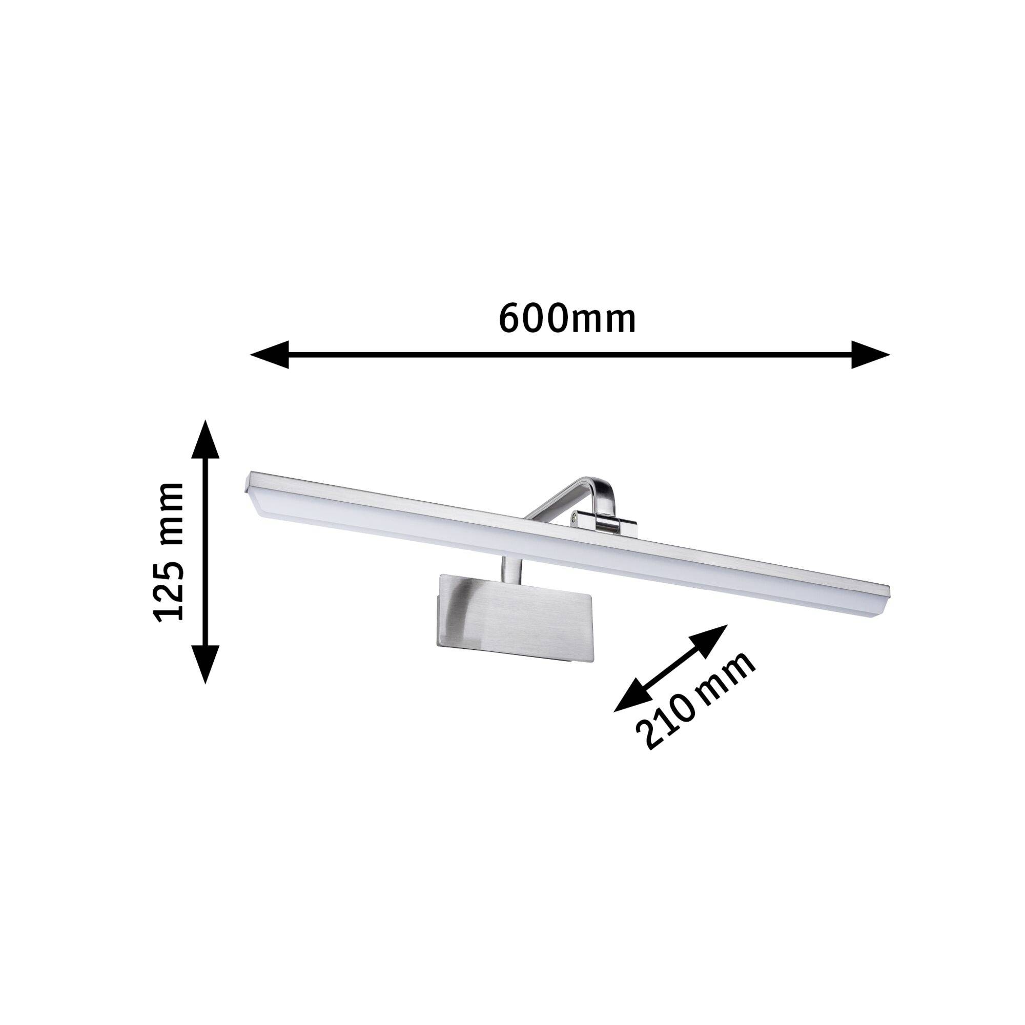 Paulmann Renan 95573 LED-Bilderleuchte 11W Warmweiß Aluminium