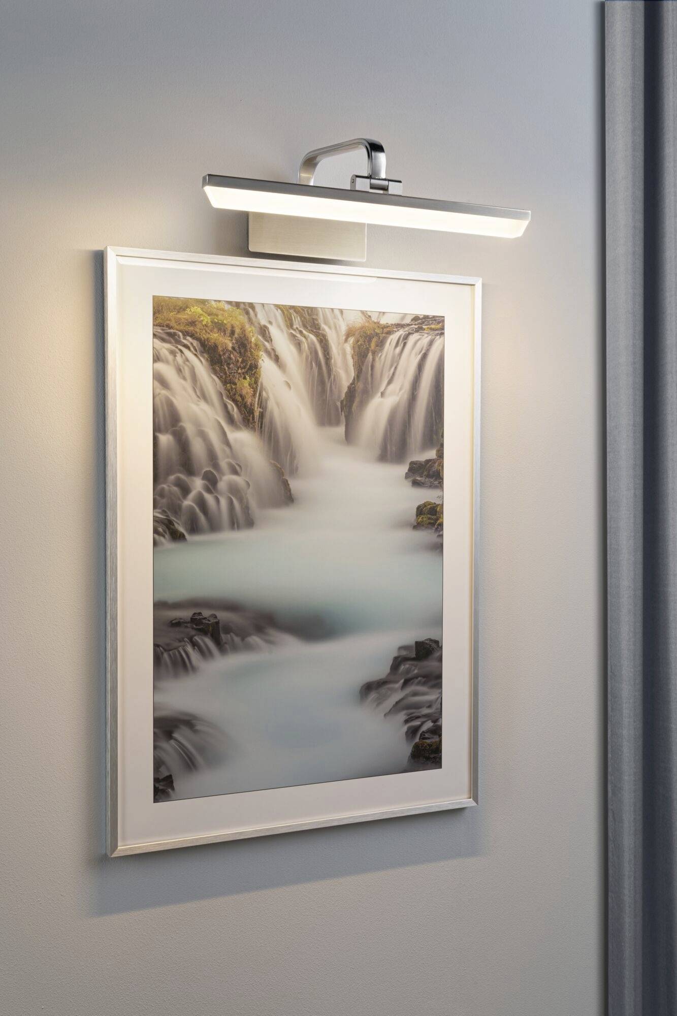 Paulmann Renan 95572 LED-Bilderleuchte 9.5W Warmweiß Aluminium