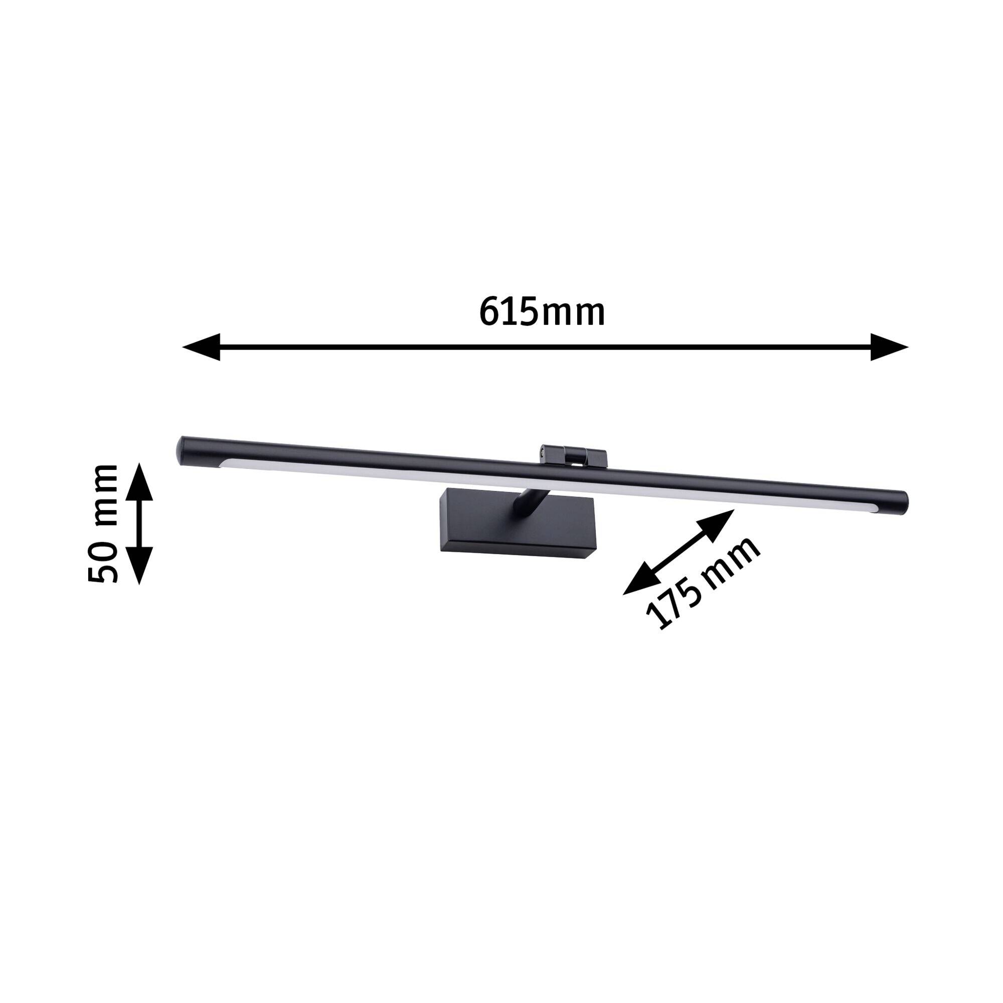 Paulmann Mingo 95565 LED-Bilderleuchte 11W Warmweiß Schwarz