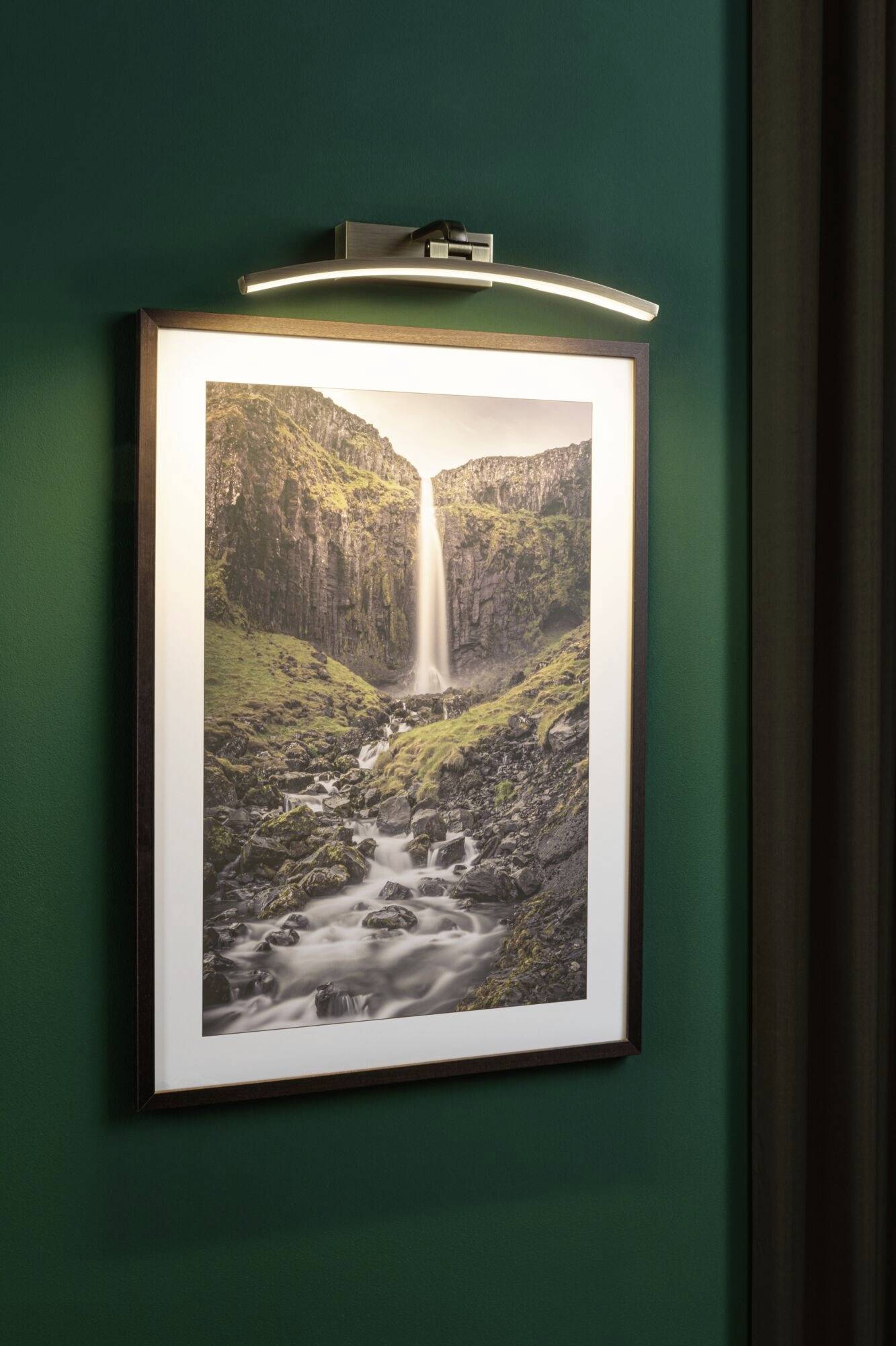 Paulmann Bento 95560 LED-Bilderleuchte 8.5W Warmweiß Messing