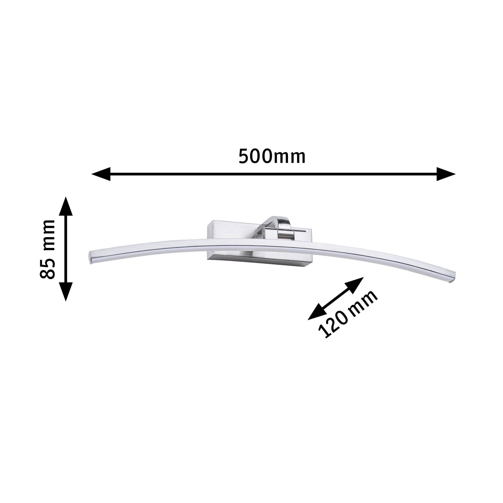 Paulmann Bento 95558 LED-Bilderleuchte 10W Warmweiß Aluminium