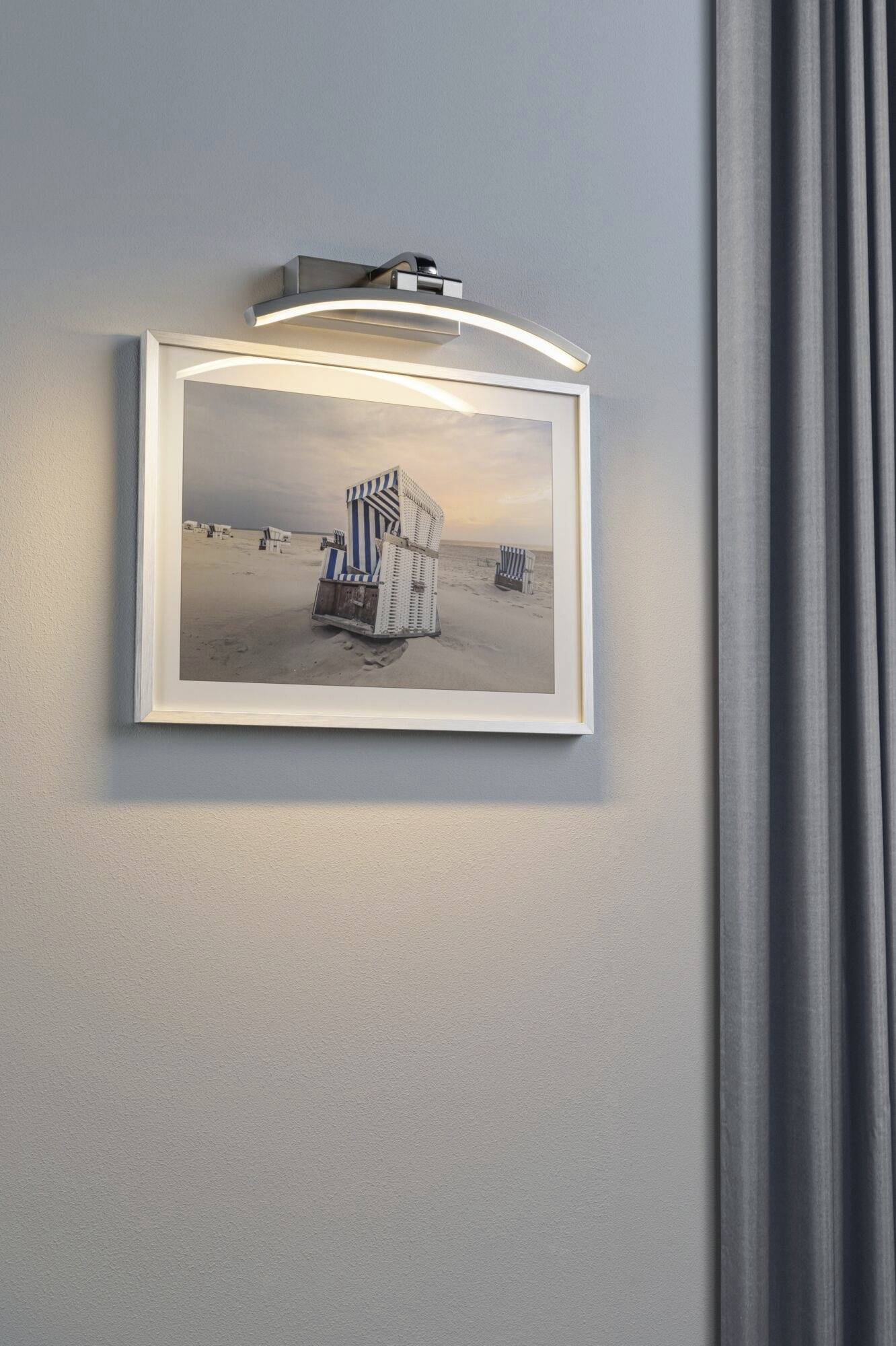 Paulmann Bento 95556 LED-Bilderleuchte 6W Warmweiß Aluminium