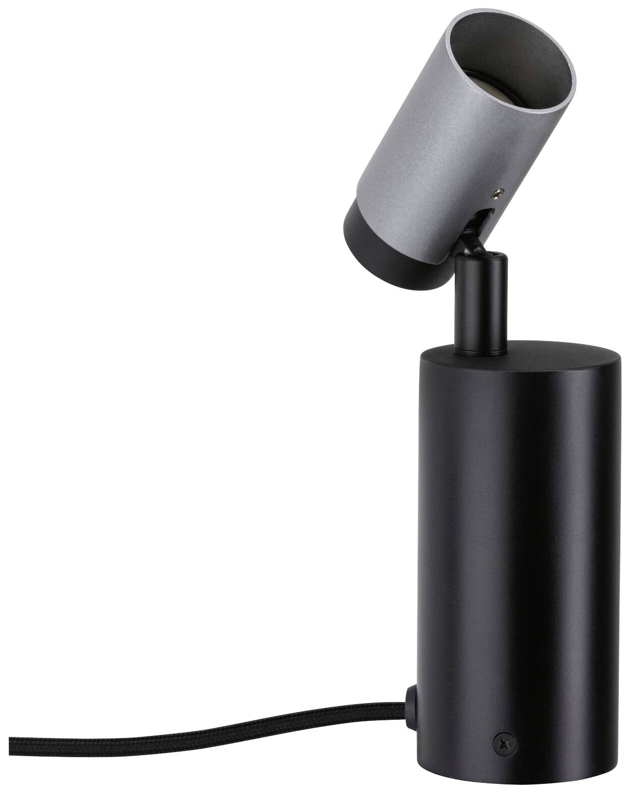 Paulmann 79521 Tischlampe GU10 Schwarz, Anthrazit