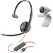 POLY 2200-87120-025 Telefon On Ear Headset kabelgebunden Mono Schwarz Lautstärkeregelung, Mikrofon-