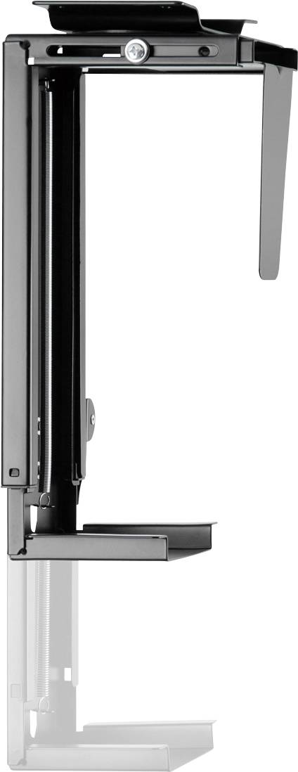 Digitus PC Halterung Festgeschraubt, Festmontage, Untertisch DA-90411 DA-90411 Schwarz (RAL 9005), Schwarz