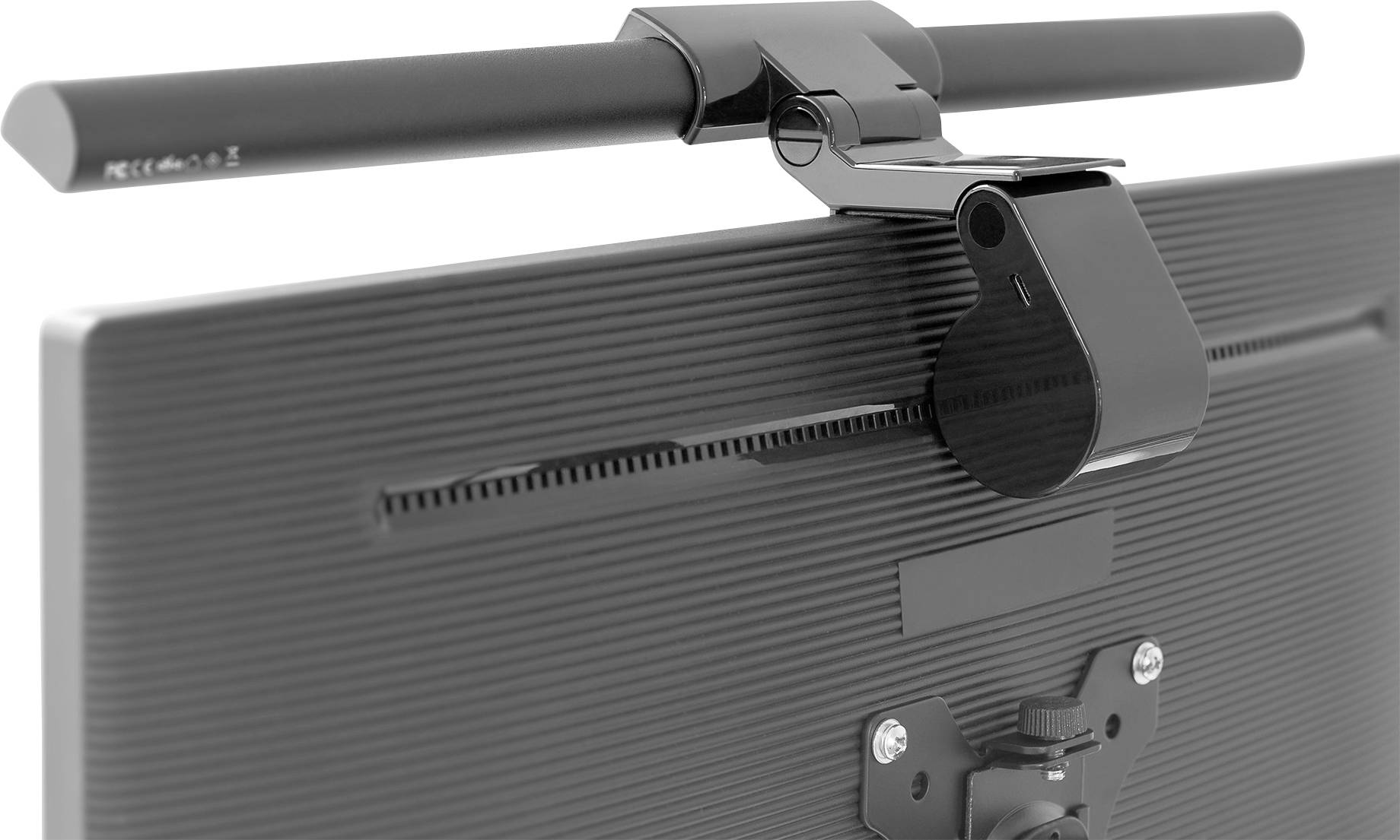 Digitus LED-Lichtleiste DA-90415 EEK F (A - G) LED-Monitorleiste Licht 5W, 250lm, Klemme, schwarz