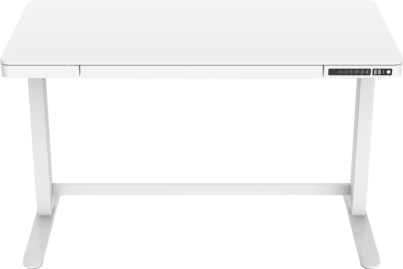Digitus Sitz-/Steh-Schreibtisch DA-90406 Weiß DA-90406 max. Höhe: 121cm