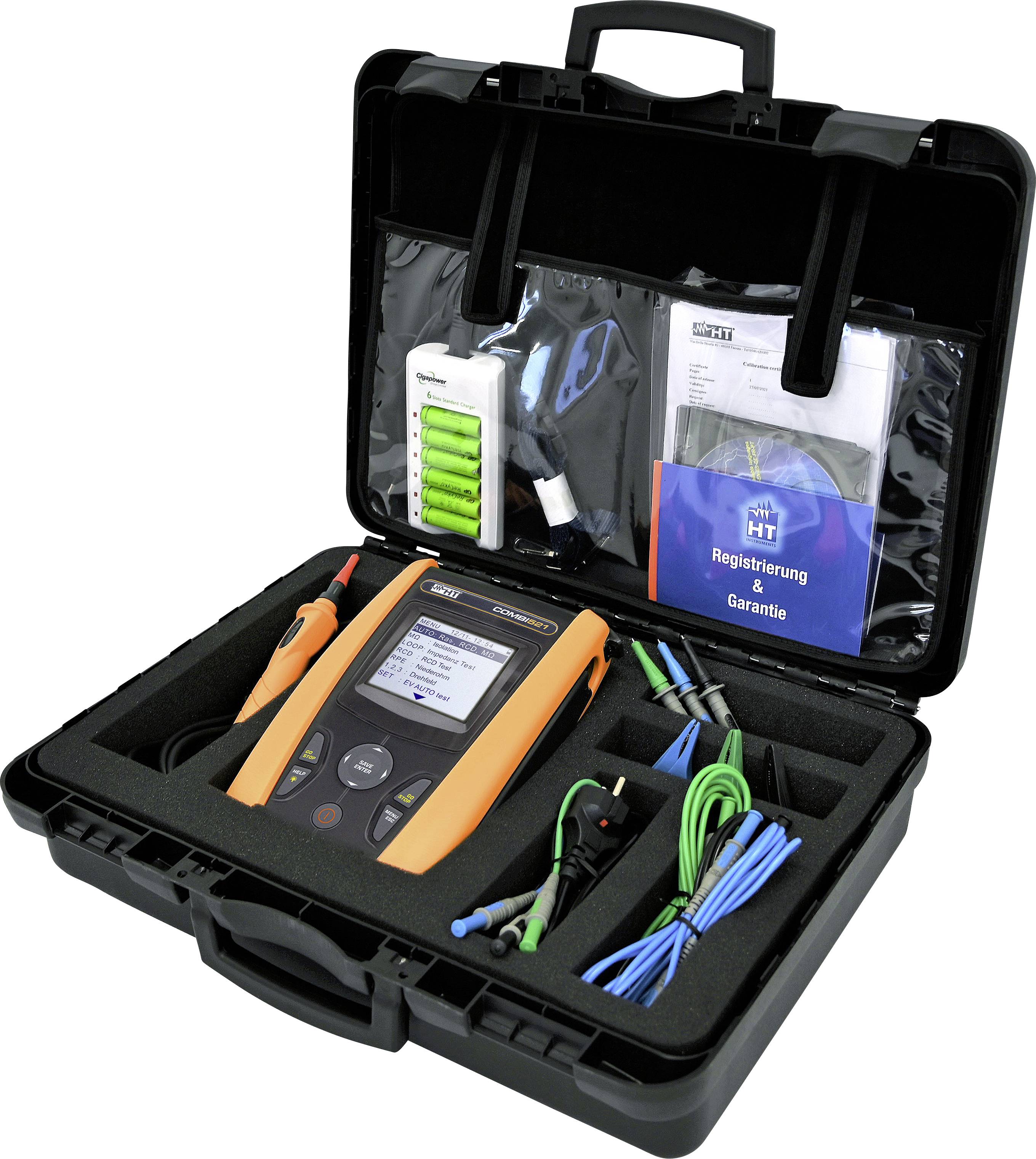 HT Instruments EASYTEST KIT PRO Installationstester 1 Set