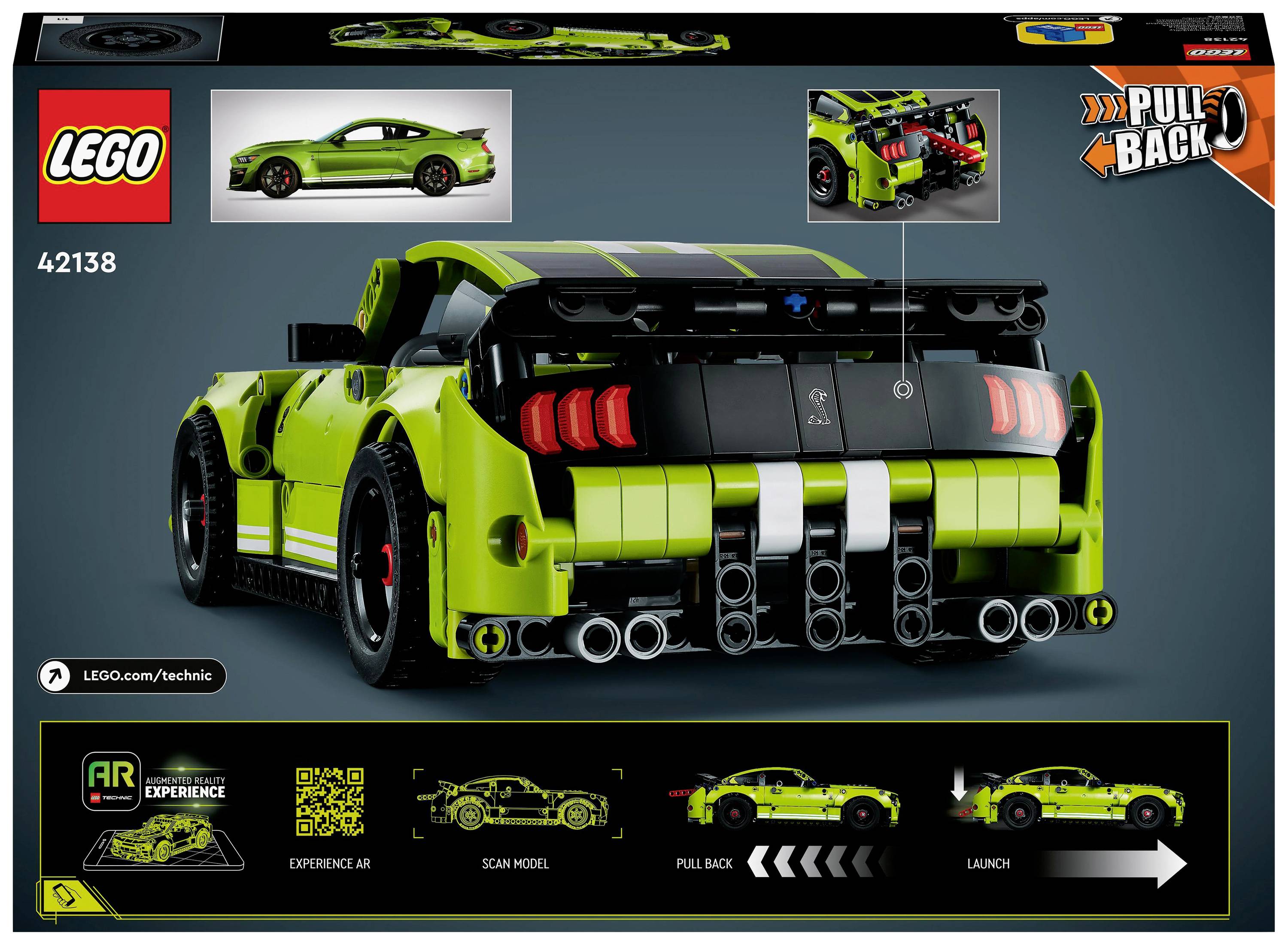 42138 LEGO® TECHNIC Ford Mustang Shelby® GT500®