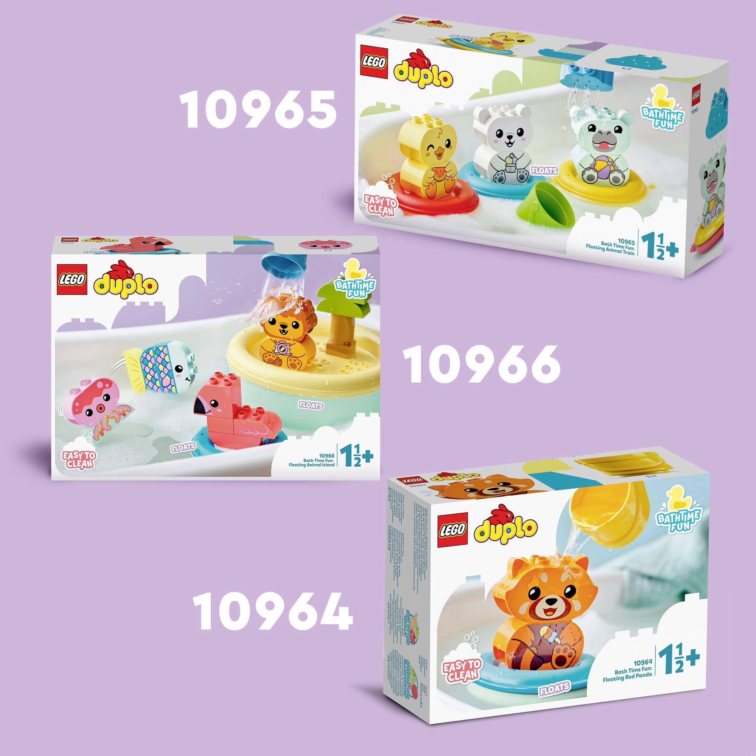 10966 LEGO® DUPLO® Badewannenspaß: Schwimmende Tierinsel