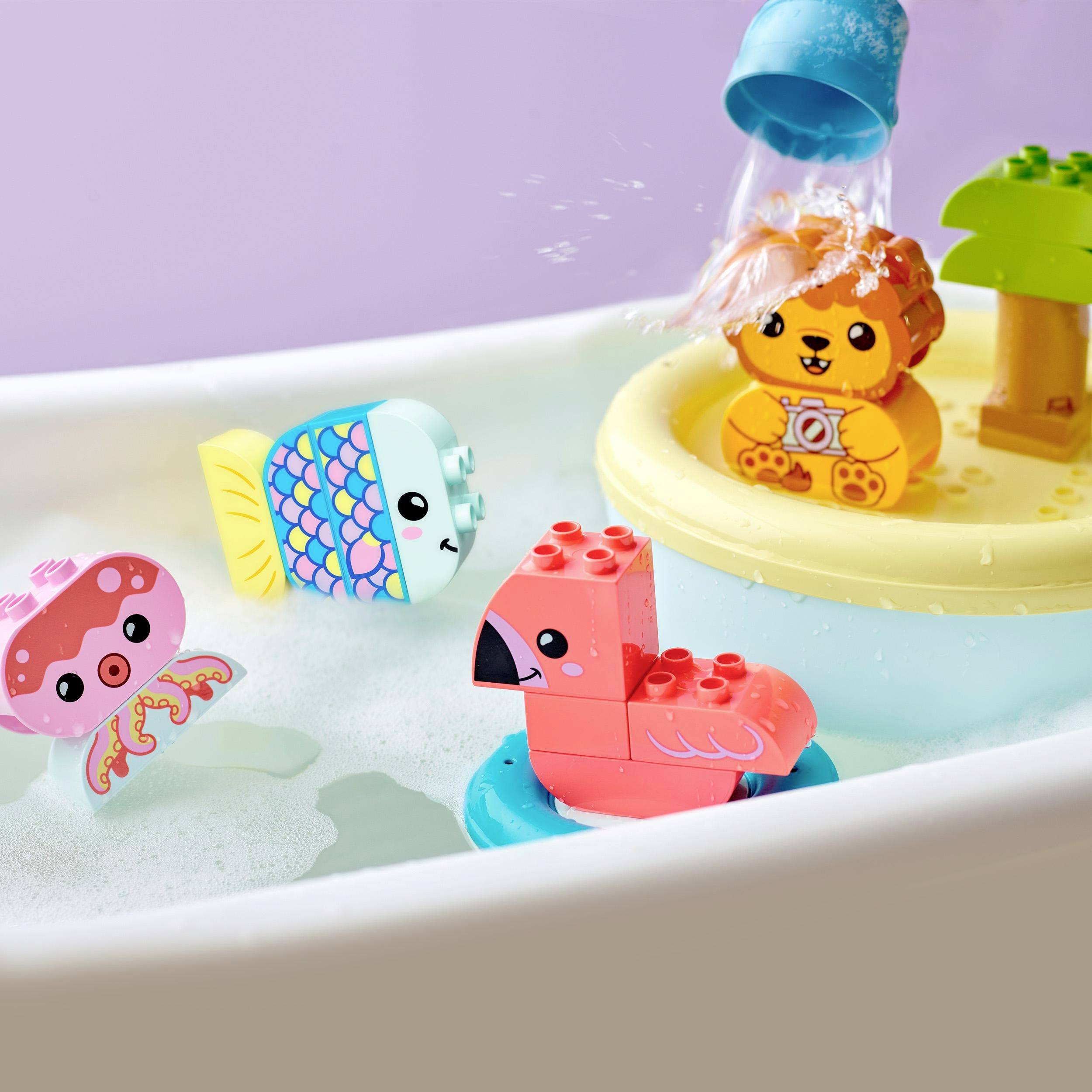 10966 LEGO® DUPLO® Badewannenspaß: Schwimmende Tierinsel